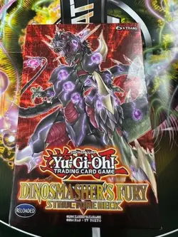 Yu-Gi-Oh Dinosmasher's Fury Structure Deck 1st Edition English Konami NEW/SEALED - Image 1