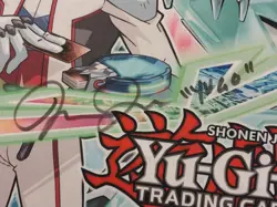 Yugo Clear Wing Synchro Dragon Playmat Win A Mat ARC-V Yu-Gi-Oh! SIGNED BY YUGO! - Image 18