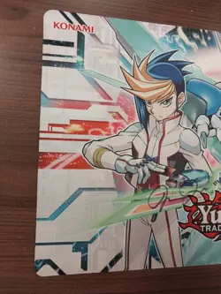 Yugo Clear Wing Synchro Dragon Playmat Win A Mat ARC-V Yu-Gi-Oh! SIGNED BY YUGO! - Image 3