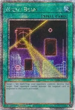Night Beam (Quarter Century Secret Rare) - 1s Quarter Century Stampede NM YuGiOh - Image 1