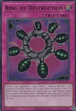 Ring of Destruction (Japanese Artwork) -  25th Anni Ultimate Kaiba Set NM YuGiOh - Image 2