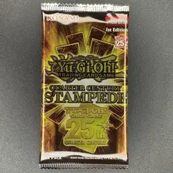 Yu-Gi-Oh! Quarter Century Stampede - Booster Pack : 25th Anniversary - Sealed - Image 1