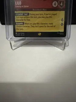 Lilo Causing an Uproar Reign of Jafar 137/204 Regular Legendary Card - Image 3