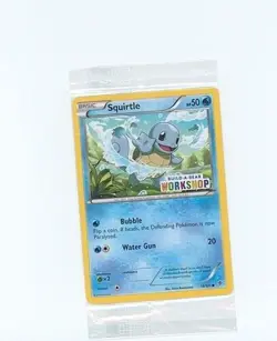 Build a Bear Pokemon Card Squirtle Promo Trading 14/101 2013 SEALED NEW - Image 3