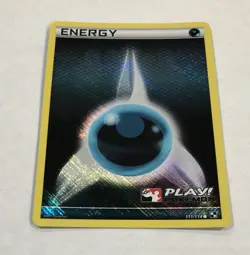 PokÃ©mon DARKNESS ENERGY Card 111/114 HOLO B&W League Promo Common Light Play TCG - Image 2