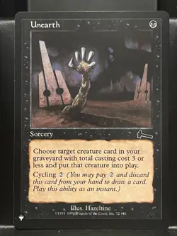 Unearth Urza's Legacy Regular NM The List Mystery MTG Magic Card - Image 1
