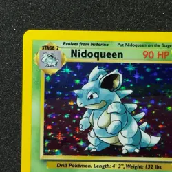 1999 Pokemon NIDOQUEEN #7 HOLO BLEED Misprint ERROR Jungle Set Card Rare WOTC NM - Image 10