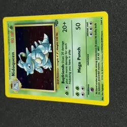 1999 Pokemon NIDOQUEEN #7 HOLO BLEED Misprint ERROR Jungle Set Card Rare WOTC NM - Image 13