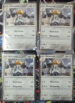 x4 Melmetal 104/142 Cosmos Holo SV07: Stellar Crown NM Pokemon TCG Card - Image 1