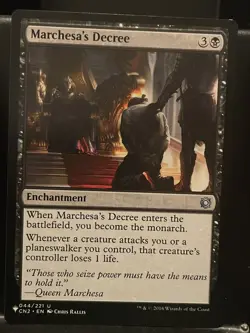 Marchesa's Decree Conspiracy NM The List Mystery MTG Magic Card - Image 1