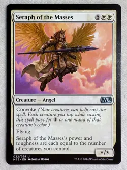 MTG - Seraph of the Masses - Magic 2015 - 032/269 - EN - NM - Image 1