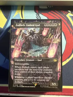 MtG - Zodiark, Umbral God (Borderless) - Final Fantasy (Non Foil 336) - Image 1