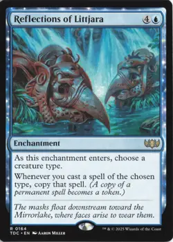 Reflections of Littjara - Tarkir Dragonstorm - MTG - Image 1