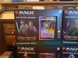 Magic: The Gathering Lord of the Rings Commander Deck Set of 4 MTG EDH LOTR - Image 2