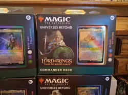 Magic: The Gathering Lord of the Rings Commander Deck Set of 4 MTG EDH LOTR - Image 3