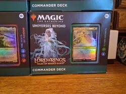 Magic: The Gathering Lord of the Rings Commander Deck Set of 4 MTG EDH LOTR - Image 5