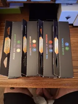 Magic: The Gathering Lord of the Rings Commander Deck Set of 4 MTG EDH LOTR - Image 7