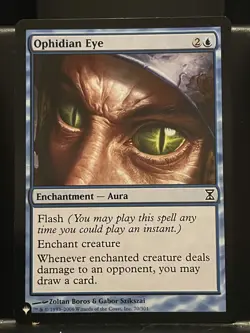 Ophidian Eye Time Spiral Regular NM The List Mystery MTG Magic Card - Image 1
