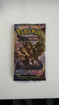 Pokemon Sword and Shield Trading Card Game Booster Pack - Image 1