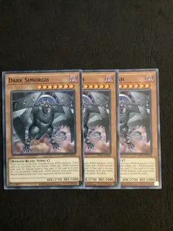 Yugioh 3x Dark Simorgh OP17-EN016 - Image 1