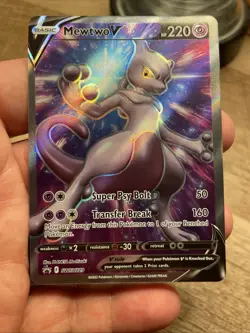 Mewtwo V SWSH229 Holo Promo Card Sword & Shield Near Mint FREE SHIPPING! - Image 3
