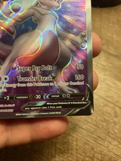Mewtwo V SWSH229 Holo Promo Card Sword & Shield Near Mint FREE SHIPPING! - Image 7