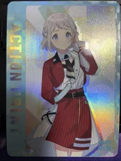 Union Arena School Idolmaster Katsuragi Leelya Action Point Card - Image 1