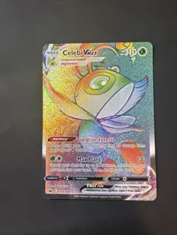 Celebi VMAX 199/198 Sword & Shield Chilling Reign Card - Image 2