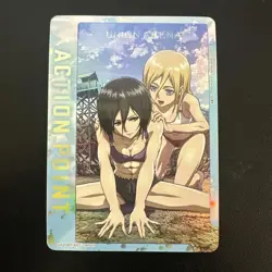 Union Arena Attack On Titan Action Point Card / Mikasa Historia - Image 1