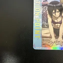 Union Arena Attack On Titan Action Point Card / Mikasa Historia - Image 4