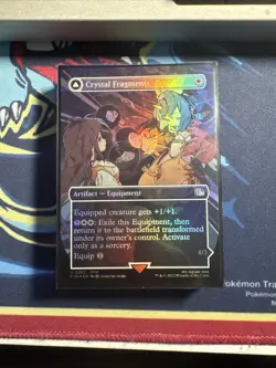 MTG NM Crystal Fragments FOIL (Borderless) - 357 Final Fantasy FIN - Image 1