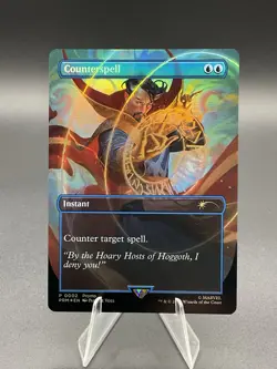 MTG Marvel Promo Dr. Strange Counterspell (0002) Secret Lair Drop Foil - Image 1