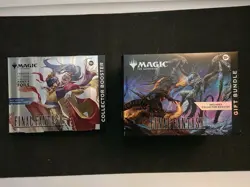 MTG Magic Final Fantasy Omega Collector Booster & Gift Bundle Package SEALED - Image 3