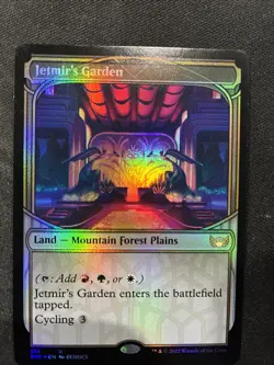 MTG - Jetmir's Garden (Showcase) Streets of New Capenna LP FOIL - Image 1