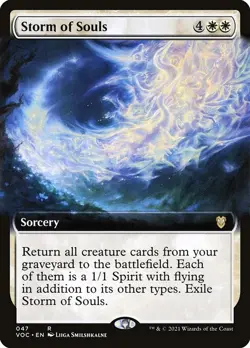 Storm of Souls - Extended Art VOC LP MTG - Image 1