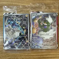 SEALED Black Bolt and White Flare Promo ETB Pokemon Center Thundurus & Tornadus - Image 1