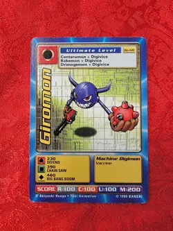 Bandai Digimon Trading Card Series 2 Giromon Bo-68 - Image 1