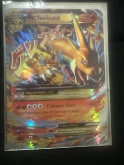 Mega Charizard EX 13/108 Full Art Holo XY Evolutions PokÃ©mon Card - Image 2