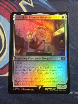 MTG Stiltzkin, Moogle Merchant (34/764) Final Fantasy NM FOIL - Image 1