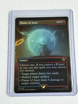 Flame of Anor (Foil Borderless) - The Lord of the Rings (LTR) - MTG Rare #406 - Image 3