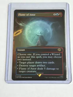 Flame of Anor (Foil Borderless) - The Lord of the Rings (LTR) - MTG Rare #406 - Image 4