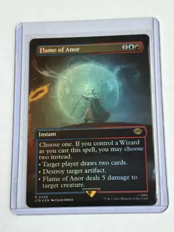 Flame of Anor (Foil Borderless) - The Lord of the Rings (LTR) - MTG Rare #406 - Image 6