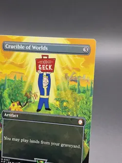 Crucible of Worlds (Borderless) Universes Beyond: Fallout Regular MTG 0357 - Image 2