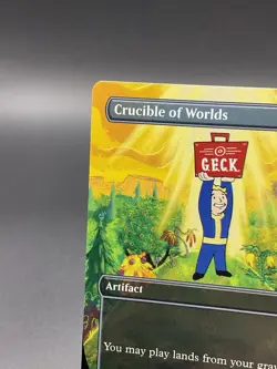 Crucible of Worlds (Borderless) Universes Beyond: Fallout Regular MTG 0357 - Image 3