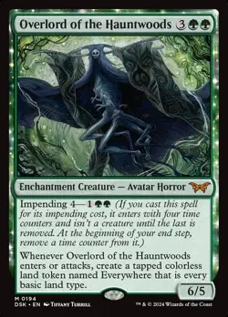Overlord of the Hauntwoods | MTG Duskmourn: House of Horror #0194 | M/NM - Image 1