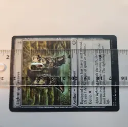 MTG "Lightning Greaves"  Artifact  -Equipment # 269 U SCD EN 2022  - Image 5