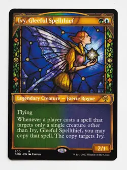 MTG Commander: Dominaria United - Ivy, Gleeful Spellthief - 300 Rare Foil - Image 1