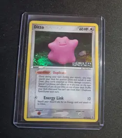 NM Ditto 35/113 Reverse Holo Delta Species Stamped 2005 Pokemon Card TCG - Image 1