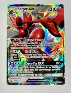 Scizor GX 2018 Pokemon S & M Celestial Storm Ultra Rare #90/168 * Light Play - Image 1