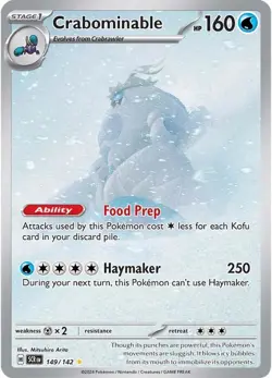 Crabominable 149/142 Sv07: Stellar Crown Holo - Image 1